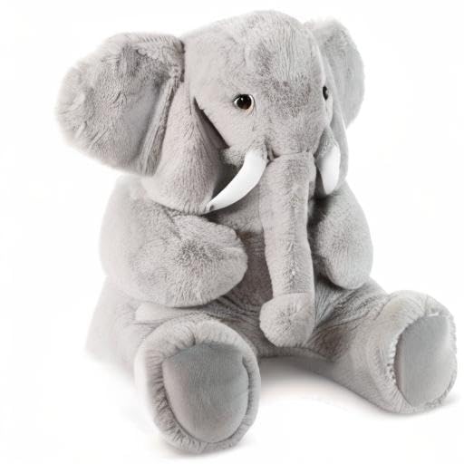 Vermont Teddy Bear Giant Elephant Stuffed Animal - Giant Stuffed Animals, 4 Foot, 48", 4 FT