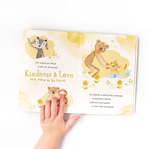 Slumberkins Sloth Snuggler & 2 Board Books Complete Set Bundle | Promotes Routines, Relaxation & Coping Skills | Social Emotional Learning Soft Plush Animal (Sloth Snuggler Plush + 2 Board Books)