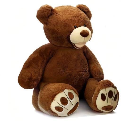 MorisMos Giant Teddy Bear Plush 5 Feet, Large Teddy Bears Stuffed Animals for Girlfriend Boyfriend, 5 Foot Life Size Bear Gifts for Valentine's Day, Baby Shower, Birthday