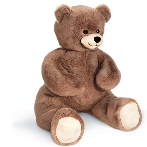 Vermont Teddy Bear Giant Elephant Stuffed Animal - Giant Stuffed Animals, 4 Foot, 48", 4 FT