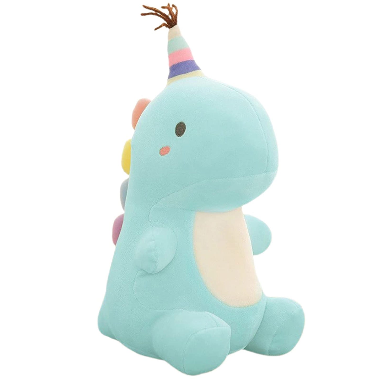 VHYHCY Stuffed Animal Plush Toys, Cute Dinosaur Toy, Soft Dino Plushies for Kids Plush Doll Gifts for Boys Girls (Green, 9 Inch)