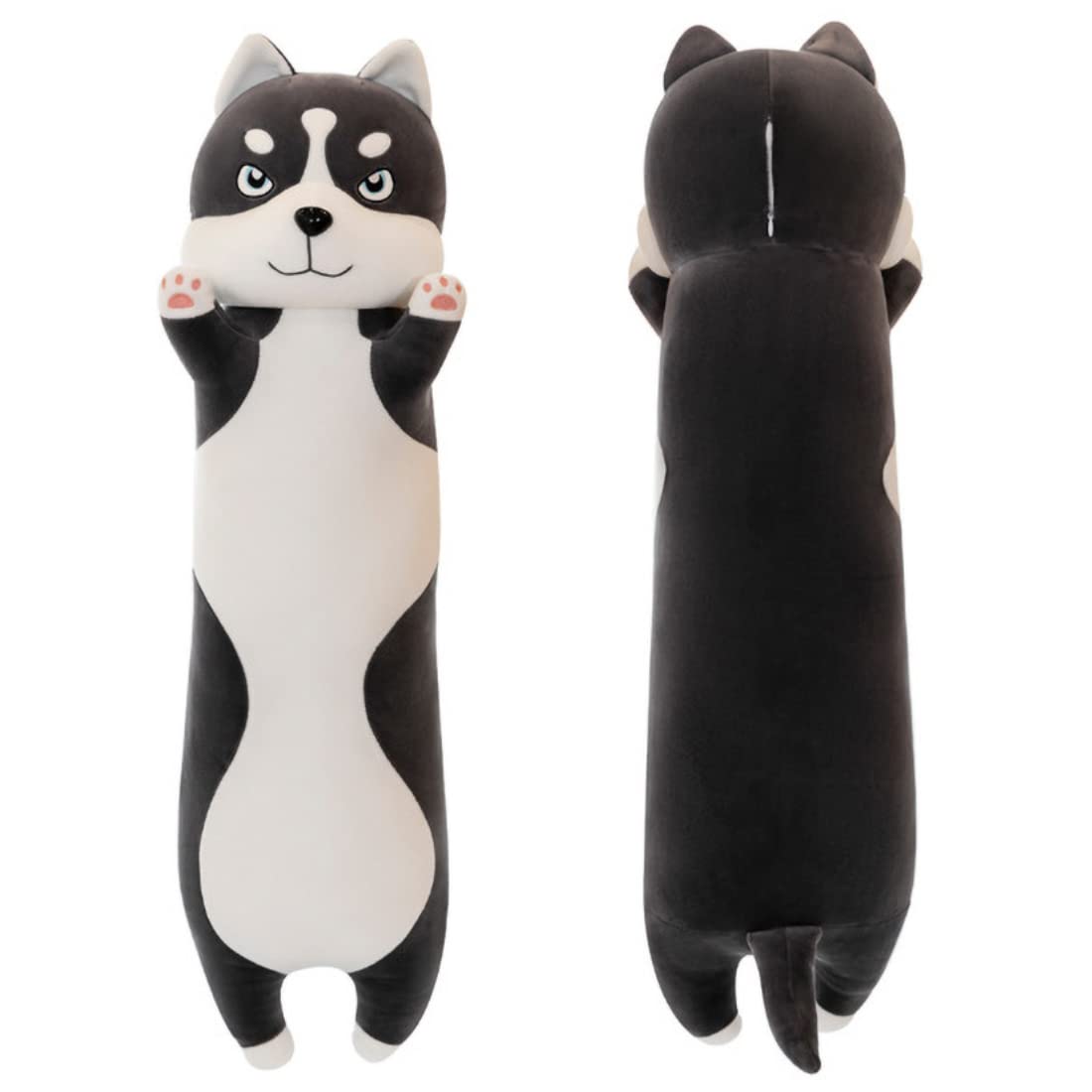 Long Shiba Inu Plush Toy, Soft Long Stuffed Corgi Plush Cute Long Shiba Inu Dog Stuffed Animals Shiba Inu Body Plush Stuffed Animal for Kids(Dog, 70cm/27.5inch)