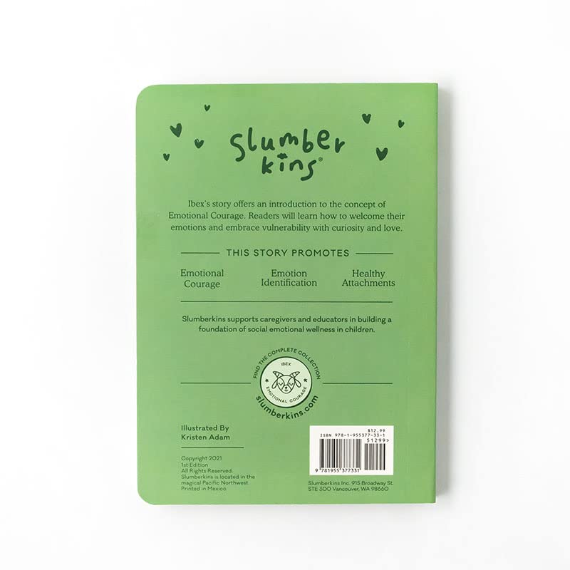 Slumberkins 14" Fox Kin & 2 Board Books Complete Set Bundle | Supports Changes, Coping Skills & Transitions | Social Emotional Development | Soft Plush Animal Gift Set (Fox Kin Plush + 2 Board Books)