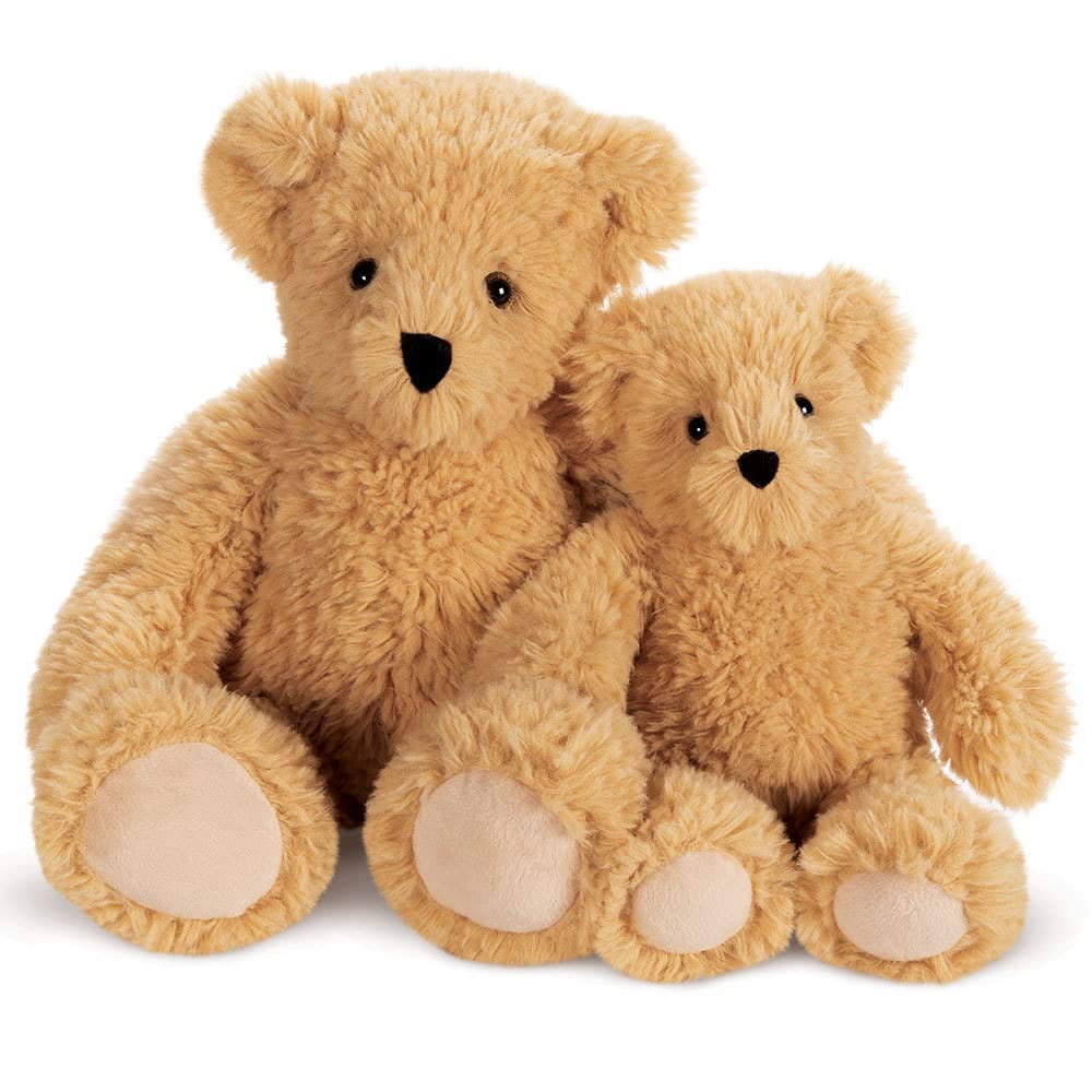 Vermont Teddy Bear Super Soft Almond Brown Teddy Bear - 18 Inch, Plush Stuffed Animal to Sleep with, Cozy Bear Plush from Stuffed Animals