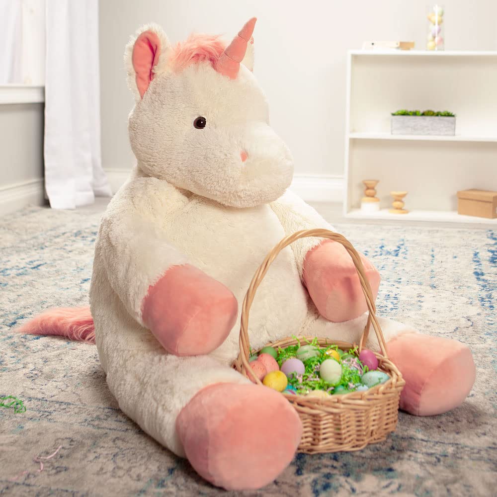 Vermont Teddy Bear Giant Elephant Stuffed Animal - Giant Stuffed Animals, 4 Foot, 48", 4 FT