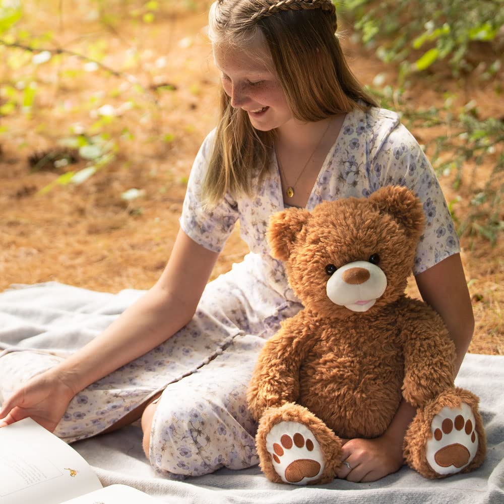 Vermont Teddy Bear Stuffed Monkey - Oh So Soft Monkey Stuffed Animal, Plush Toy, Brown, 18 Inch