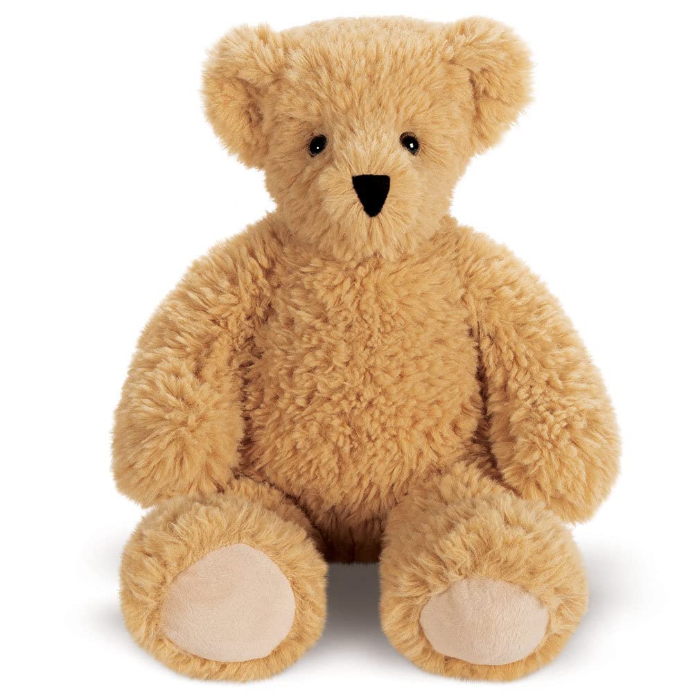 Vermont Teddy Bear Super Soft Almond Brown Teddy Bear - 18 Inch, Plush Stuffed Animal to Sleep with, Cozy Bear Plush from Stuffed Animals