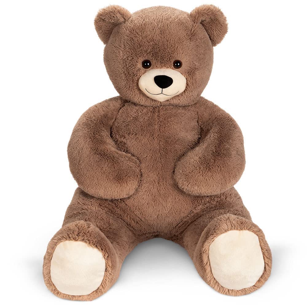 Vermont Teddy Bear Giant Elephant Stuffed Animal - Giant Stuffed Animals, 4 Foot, 48", 4 FT