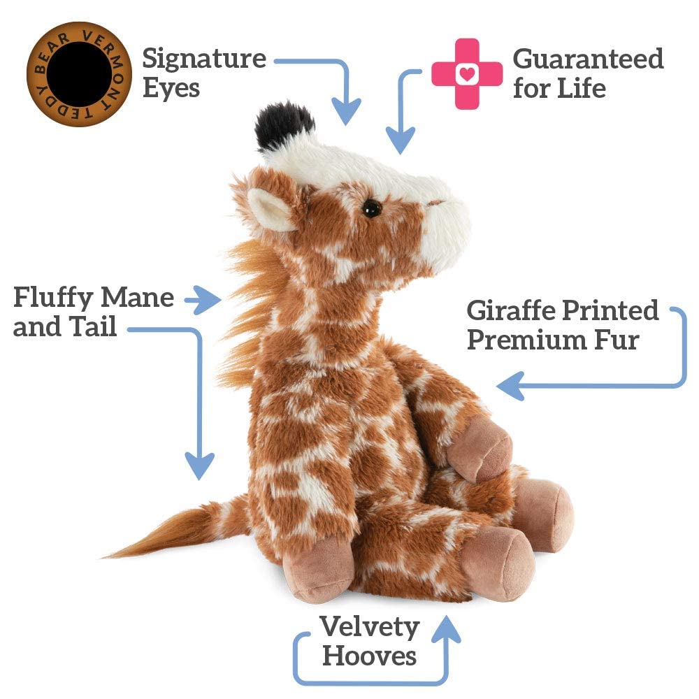 Vermont Teddy Bear Stuffed Monkey - Oh So Soft Monkey Stuffed Animal, Plush Toy, Brown, 18 Inch