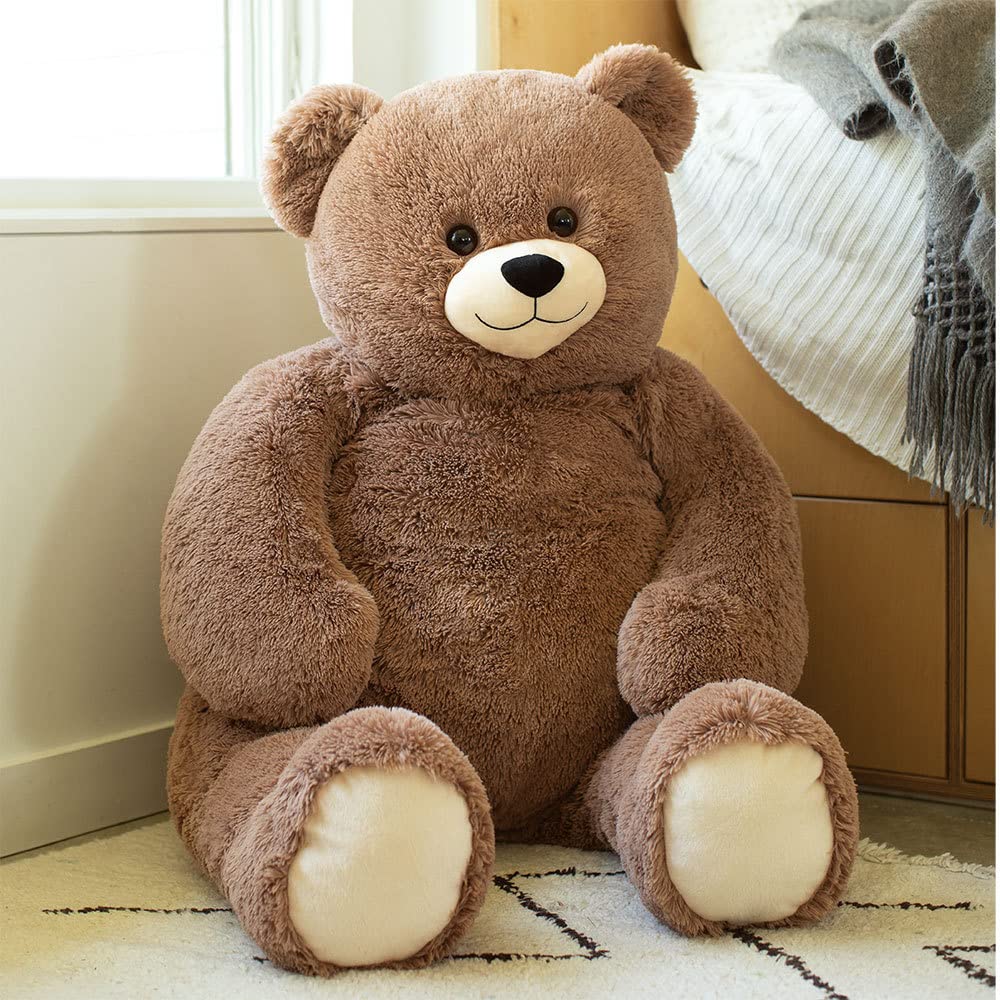 Vermont Teddy Bear Giant Elephant Stuffed Animal - Giant Stuffed Animals, 4 Foot, 48", 4 FT