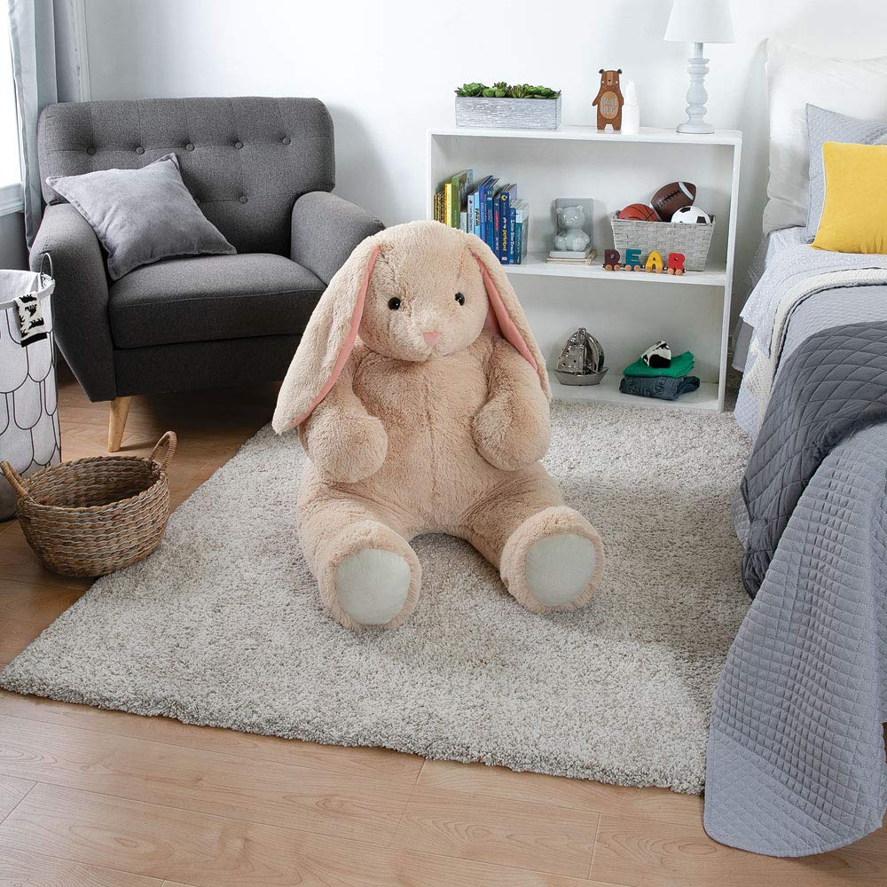 Vermont Teddy Bear Giant Elephant Stuffed Animal - Giant Stuffed Animals, 4 Foot, 48", 4 FT