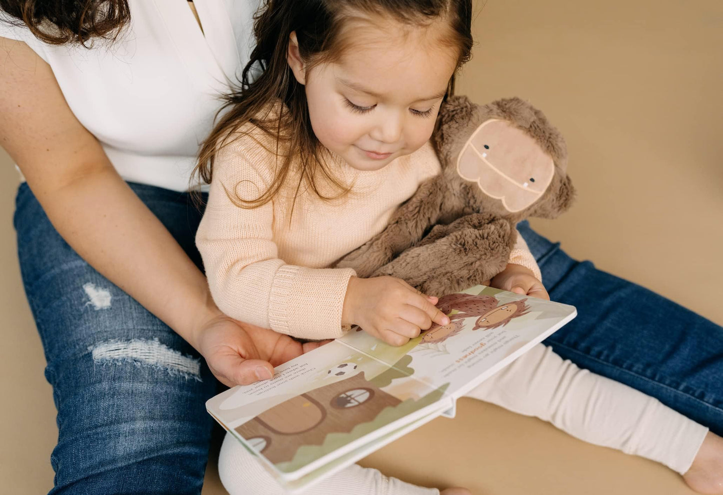 Slumberkins Sloth Snuggler & 2 Board Books Complete Set Bundle | Promotes Routines, Relaxation & Coping Skills | Social Emotional Learning Soft Plush Animal (Sloth Snuggler Plush + 2 Board Books)
