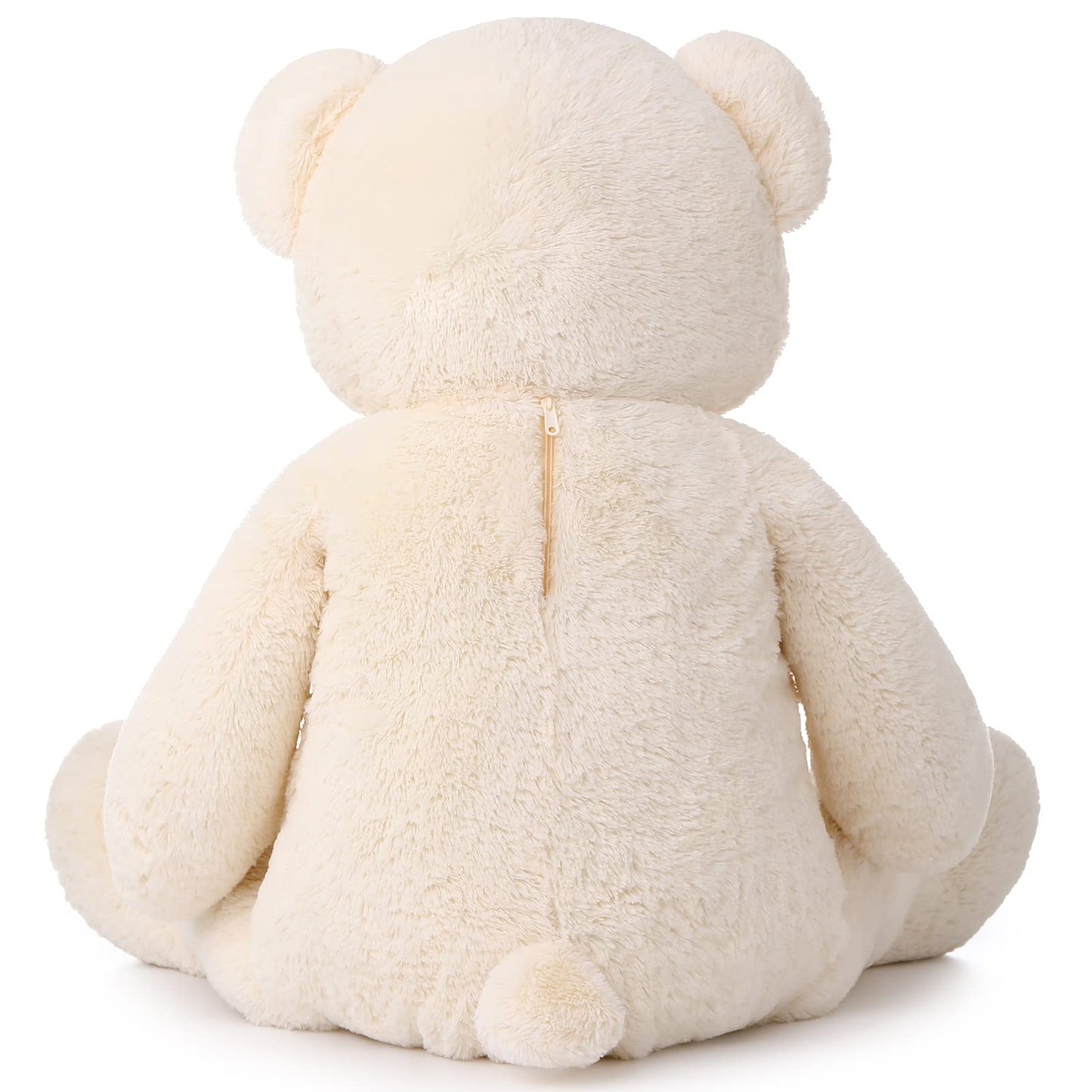 MorisMos Giant Teddy Bear Plush 5 Feet, Large Teddy Bears Stuffed Animals for Girlfriend Boyfriend, 5 Foot Life Size Bear Gifts for Valentine's Day, Baby Shower, Birthday