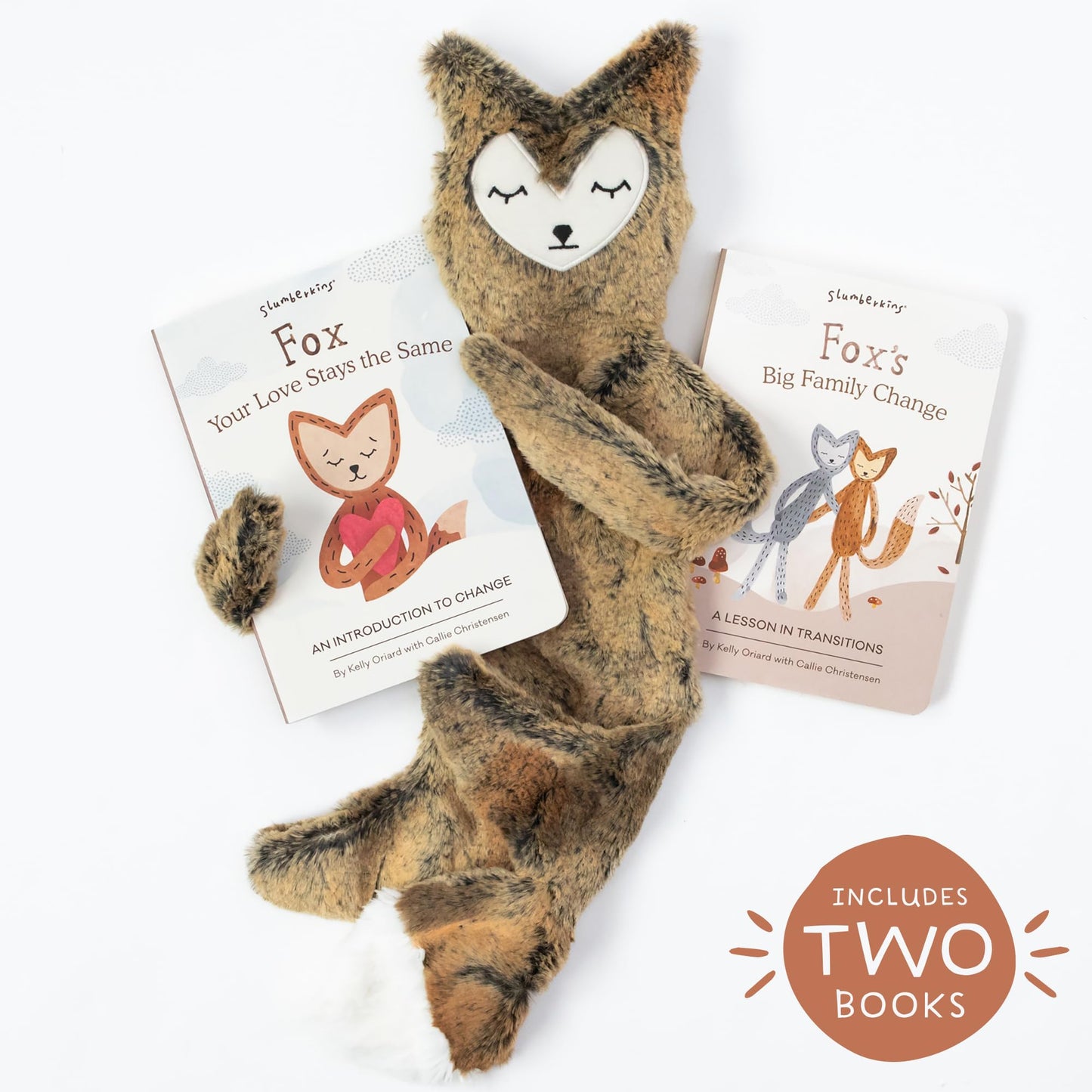 Slumberkins Sloth Snuggler & 2 Board Books Complete Set Bundle | Promotes Routines, Relaxation & Coping Skills | Social Emotional Learning Soft Plush Animal (Sloth Snuggler Plush + 2 Board Books)