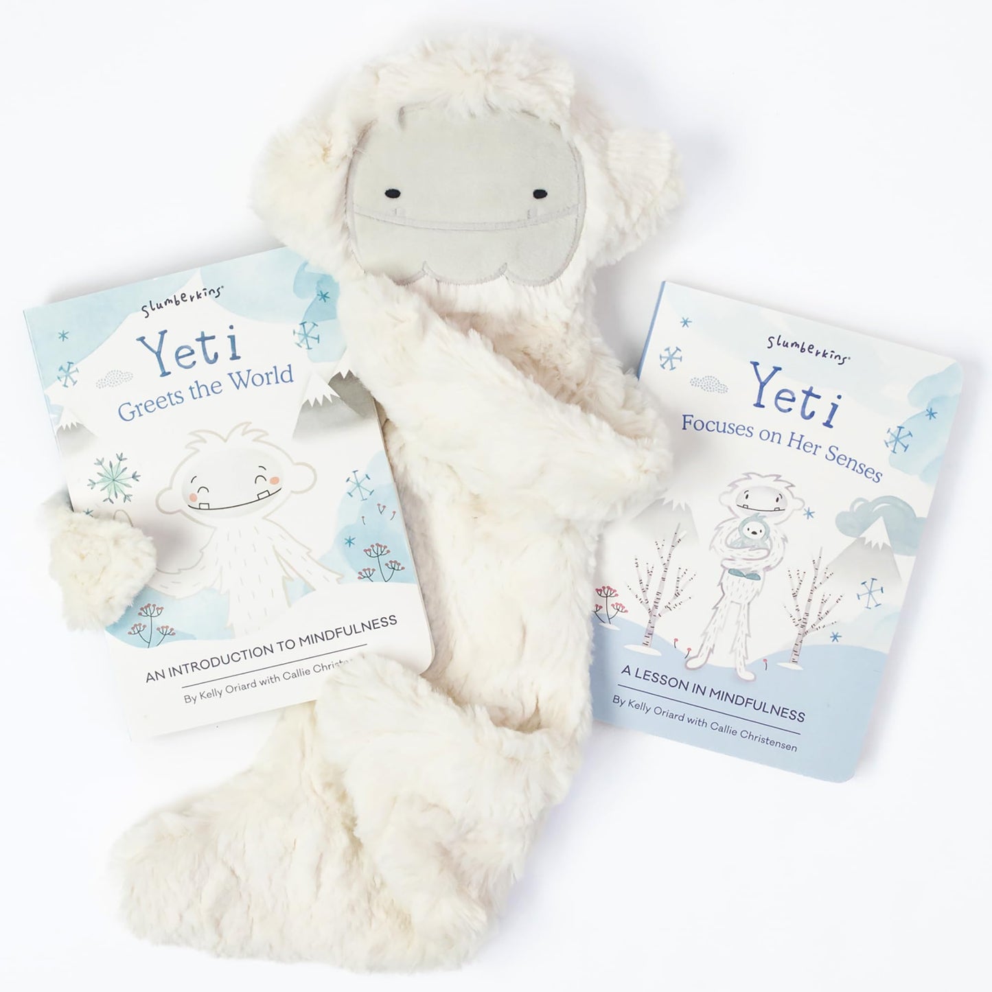 Slumberkins Sloth Snuggler & 2 Board Books Complete Set Bundle | Promotes Routines, Relaxation & Coping Skills | Social Emotional Learning Soft Plush Animal (Sloth Snuggler Plush + 2 Board Books)