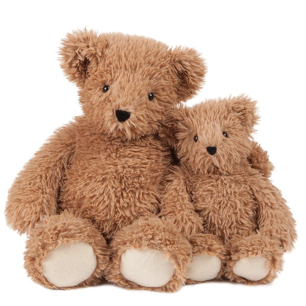 Vermont Teddy Bear Super Soft Almond Brown Teddy Bear - 18 Inch, Plush Stuffed Animal to Sleep with, Cozy Bear Plush from Stuffed Animals