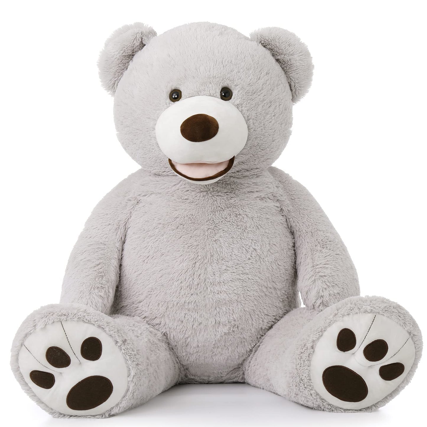MorisMos Giant Teddy Bear Plush 5 Feet, Large Teddy Bears Stuffed Animals for Girlfriend Boyfriend, 5 Foot Life Size Bear Gifts for Valentine's Day, Baby Shower, Birthday