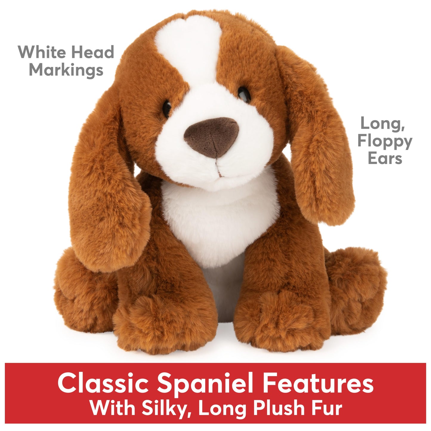 GUND Designer Pups Collection Nayla Cockapoo Puppy Plush Toy for Ages 1 and Up, 10.5”