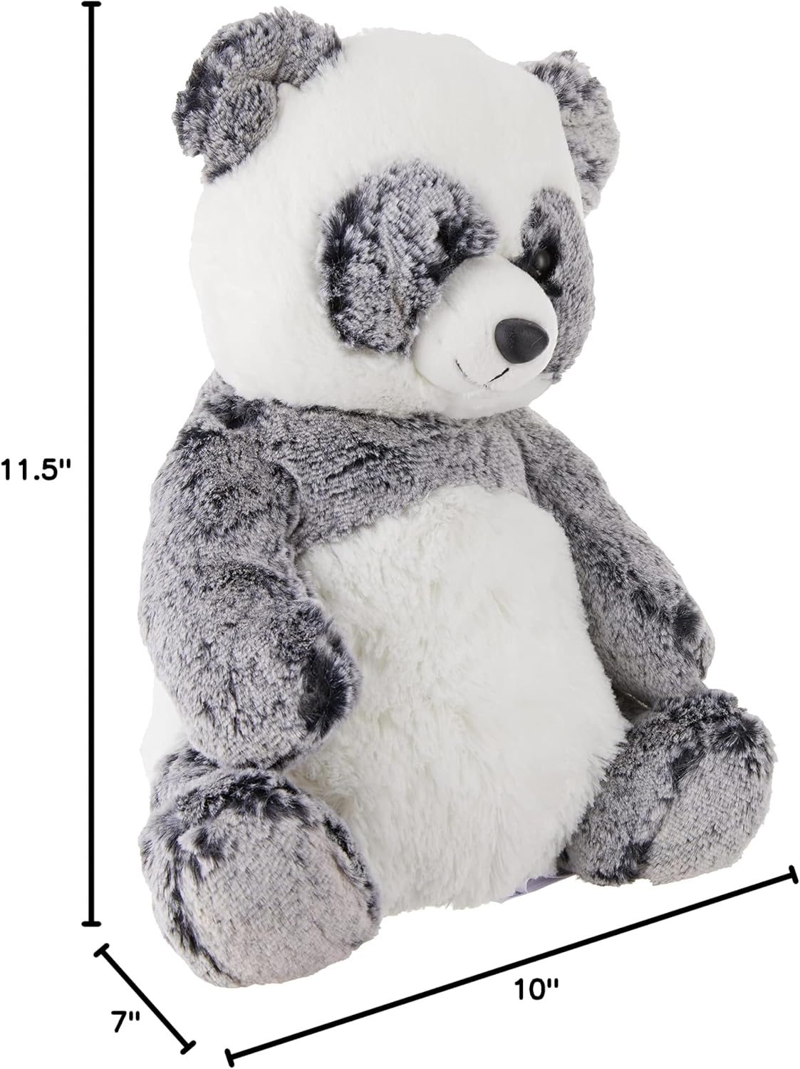 Aurora® Snuggly Sweet & Softer™ Ping Panda™ Stuffed Animal - Comforting Companion - Imaginative Play - White 12 Inches