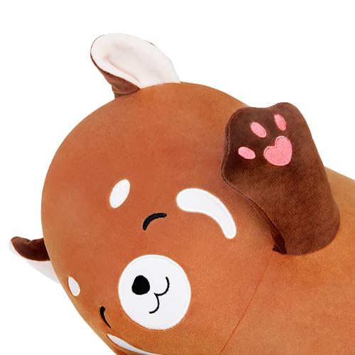 Long Shiba Inu Plush Toy, Soft Long Stuffed Corgi Plush Cute Long Shiba Inu Dog Stuffed Animals Shiba Inu Body Plush Stuffed Animal for Kids(Dog, 70cm/27.5inch)